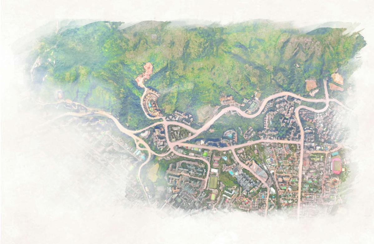 Beacon Peak 周邊環境航拍圖